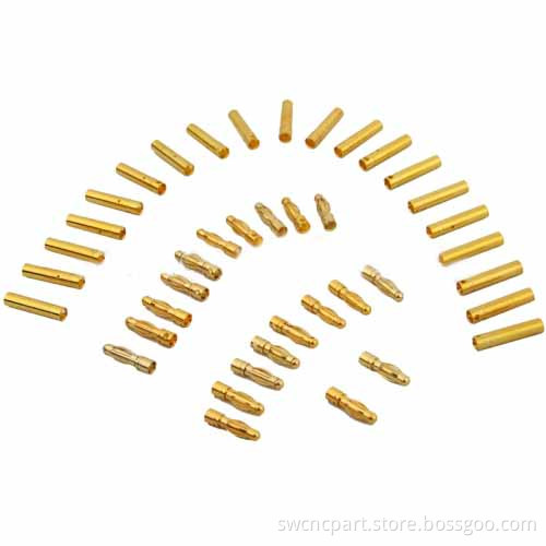 Banana / Bullet Connectors 4.0mm with Gold Plated